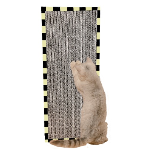 [로위드]고양이 체커보드 스크래쳐 평판60cm(대형)