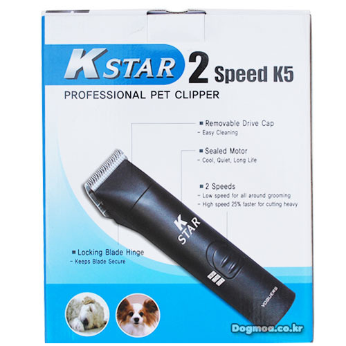 Kstar2 speed k5 전문가용 클리퍼+도그모아미용가위증정 